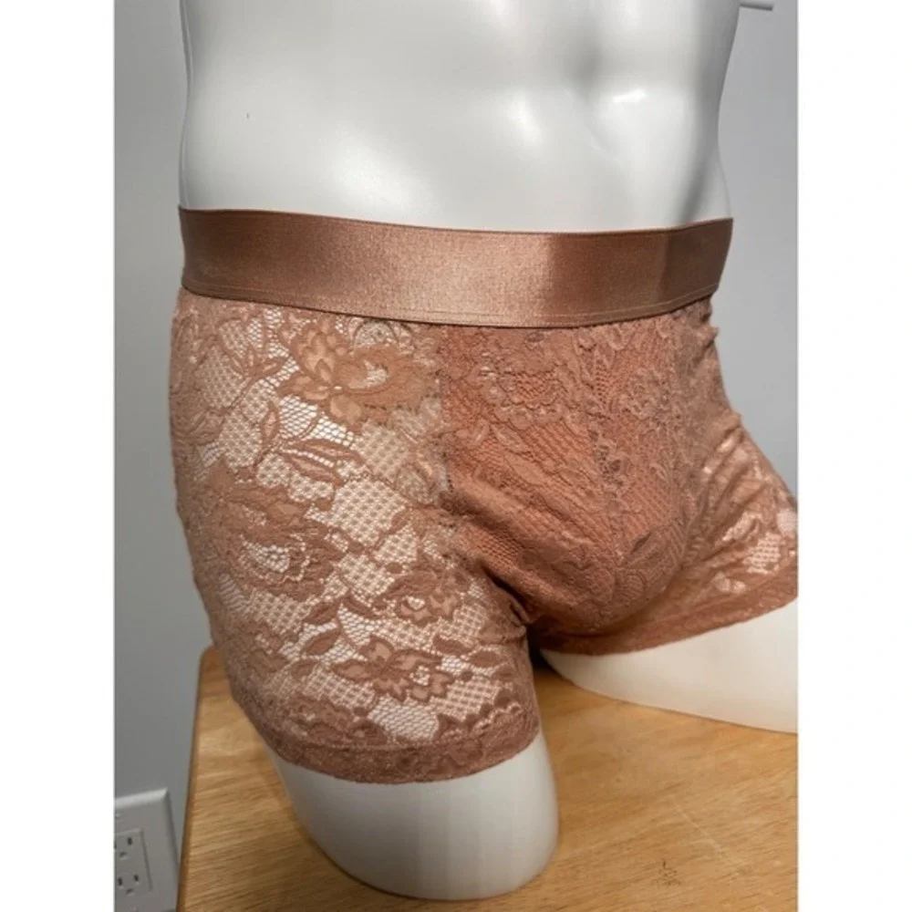Cosabella Never Say Never Lace Classic Trunk Boxer Luxury Underwear Cinque XL